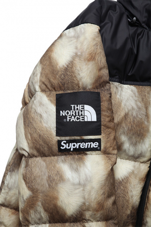 supreme north face fur